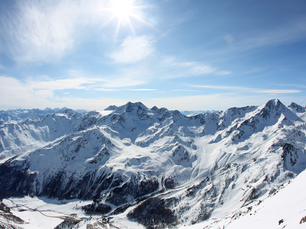  Ski region Schnalstal in Italy
