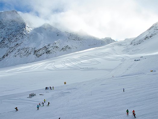 High altitude cross-country ski trails