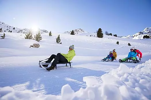 Lazaun toboggan run