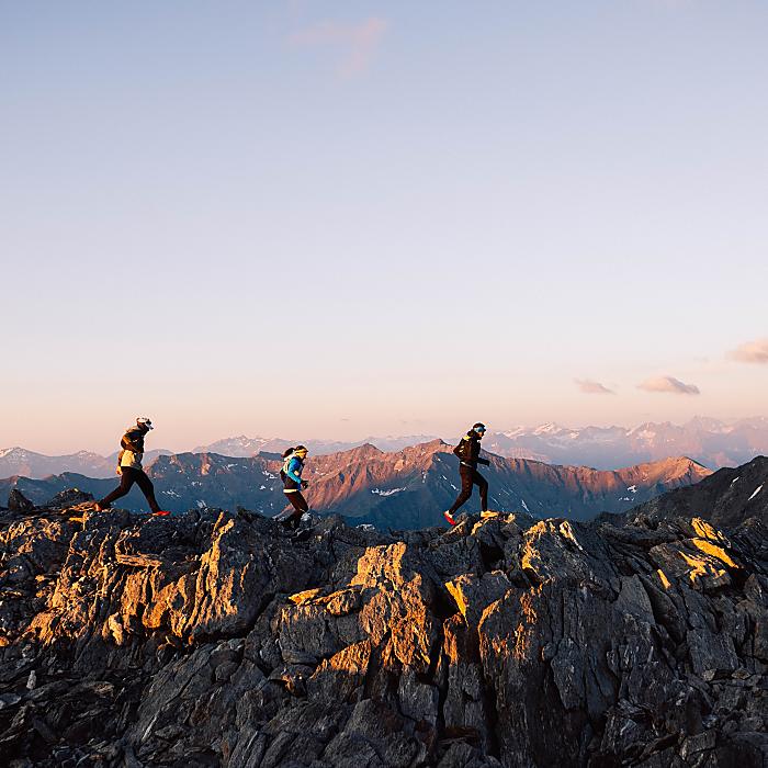 Trail running in the Alps: Alpin Arena Senales