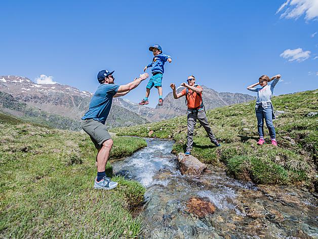 Alpin Arena Schnals: Familienwandern in Südtirol