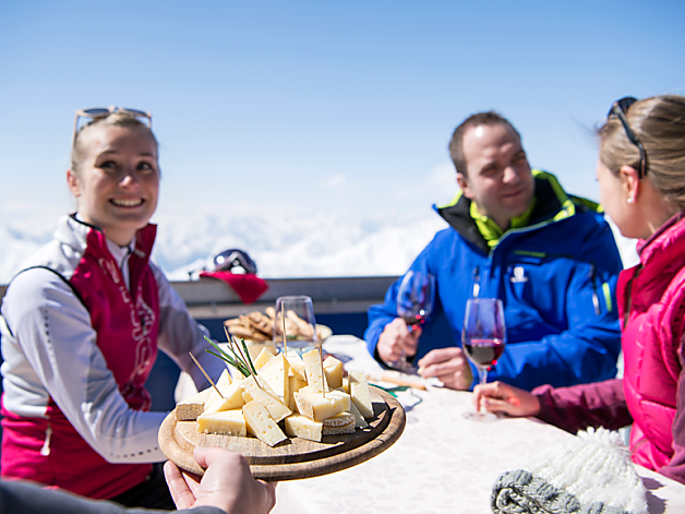 Hütten in der Alpin Arena Schnals, Südtiroler Skigebiet für Familien